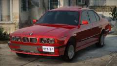 BMW E34 Red for GTA San Andreas