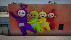 Teletubbies Mural for GTA San Andreas