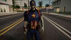 Zombie Captain America (Marvel Future Fight) for GTA San Andreas