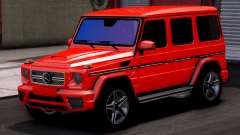 Mercedes-Benz G Class G65 AMG Red for GTA 4