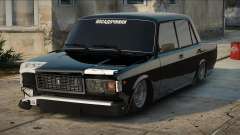 VAZ 2107 Tramp Black for GTA San Andreas