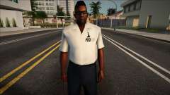 Casual Black Pedestrian for GTA San Andreas