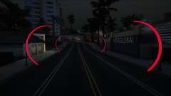 Neon arches in Los Santos and San Fierro (Reds for GTA San Andreas