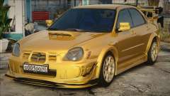 Subaru WRX STI Yellow for GTA San Andreas