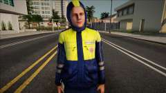 Traffic police inspector in demi-season uniform for GTA San Andreas