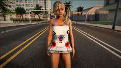 Skin De Halloween Version Argenta v2 for GTA San Andreas