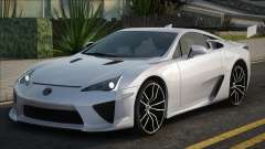 Lexus LFA 2010 White for GTA San Andreas