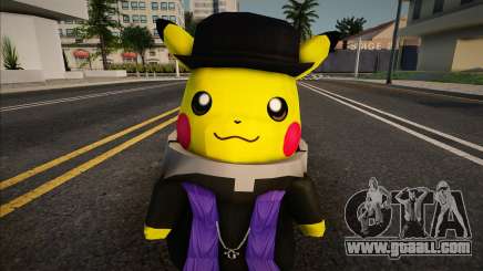 Pikachu Yellow Skin for GTA San Andreas