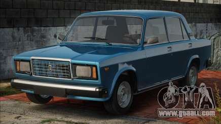 VAZ 2107 Blue Stock for GTA San Andreas