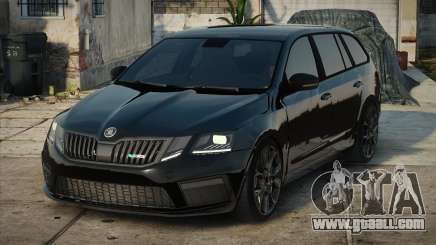 Skoda Octavia RS Black for GTA San Andreas