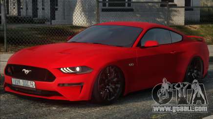 Ford Mustang GT Red for GTA San Andreas