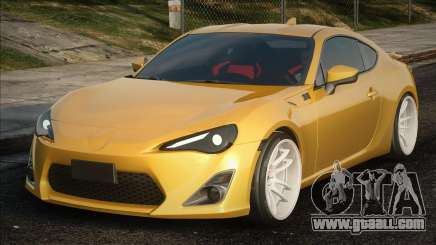 Toyota GT86 Yellow for GTA San Andreas