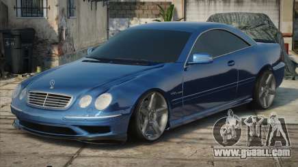 Mercedes-Benz CL63 AMG Blue for GTA San Andreas