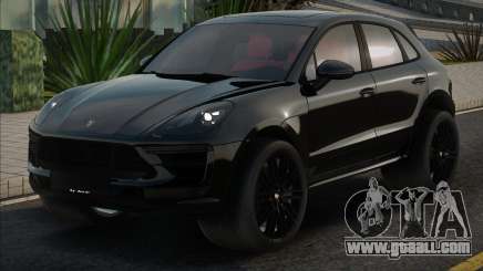 Porsche Macan Turbo 2019 Black for GTA San Andreas