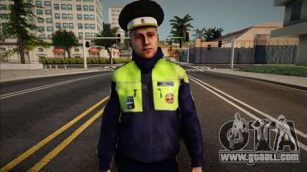 Traffic police inspector in demi-season uniform for GTA San Andreas