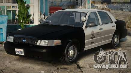 LAPD 2011 Ford Crown Victoria Slicktop for GTA San Andreas