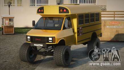 GMC BUS Yellow for GTA San Andreas