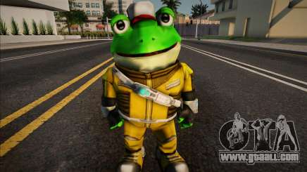 Star Fox Skin - Slippy for GTA San Andreas