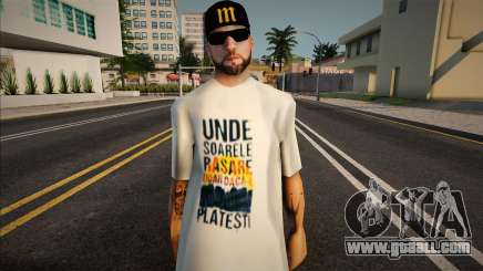 Undre Soarele Resare Tshirt for GTA San Andreas