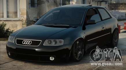 Audi A3 Black for GTA San Andreas