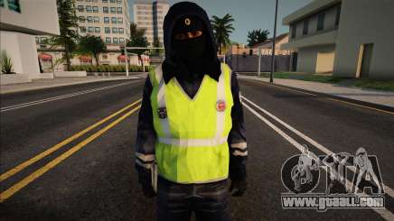 Winter IDPS skin with new chevrons for GTA San Andreas