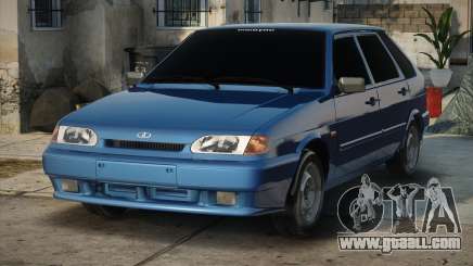 VAZ 2114 Blue for GTA San Andreas