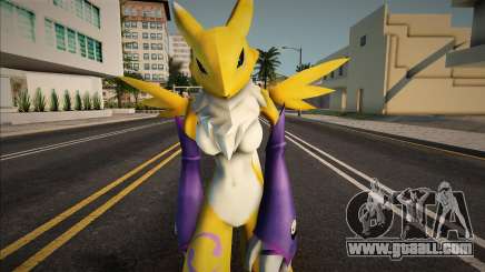 Renamon from Digimon for GTA San Andreas