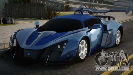 MARUSSIA B2 Blue for GTA San Andreas