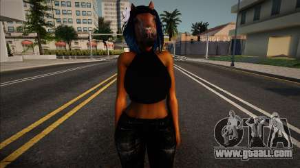 Quad Girl for GTA San Andreas