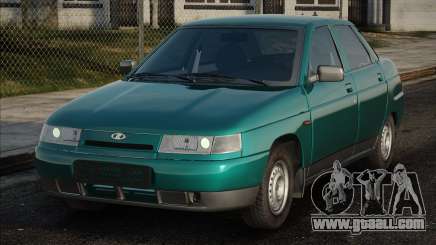 Lada 110 Stock Green for GTA San Andreas