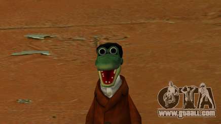 Crocodile Gena for GTA Vice City