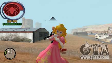 Peach from Super Smash Bros Melee for GTA San Andreas