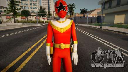 Red Zeo Ranger (Power Rangers Zeo) for GTA San Andreas