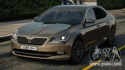 Skoda Superb Grey for GTA San Andreas