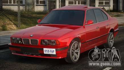 BMW 525 Red for GTA San Andreas