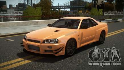 Nissan Skyline R34 Gijo for GTA 4