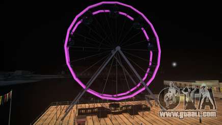 Neon Ferris Wheel Lights (Neon) for GTA San Andreas