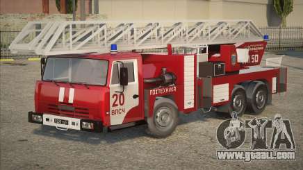 AL KamAZ-65115 Firefighter (Ministry of Emergency Situations) for GTA San Andreas