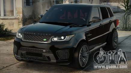 Land Rover Range Rover SVR Black for GTA San Andreas