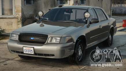 LAPD 2011 Ford Crown Victoria Unmarked for GTA San Andreas