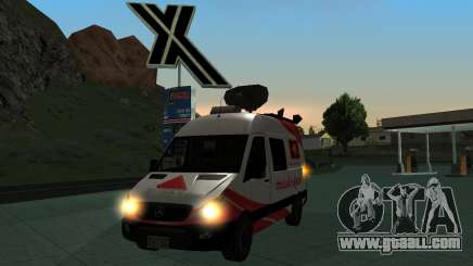 Sirasa TV News Van for GTA San Andreas