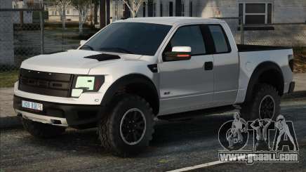 Ford RAPTOR White for GTA San Andreas