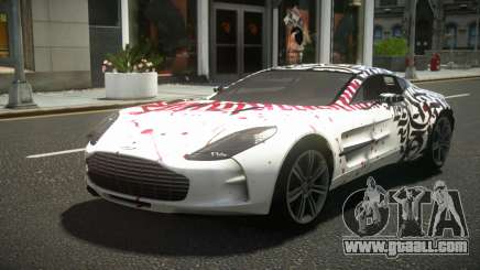 Aston Martin One-77 Gebuka S1 for GTA 4