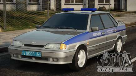 VAZ 2115 - Police for GTA San Andreas