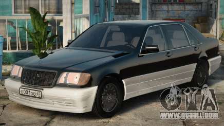 Mercedes-Benz W140 (Two Color) for GTA San Andreas