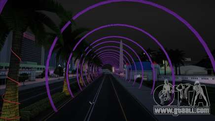 Neon Arches in Las Venturas for GTA San Andreas