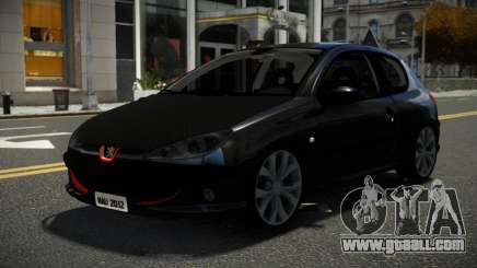 Peugeot 206 Rozzy for GTA 4