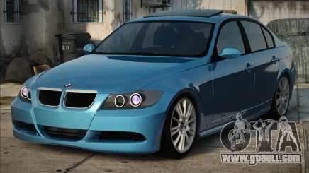 BMW e90 Blue for GTA San Andreas