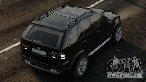 BMW X5 E53 Black for GTA San Andreas