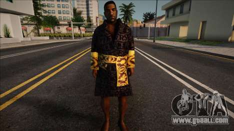 Gizzy in a Versace robe for GTA San Andreas